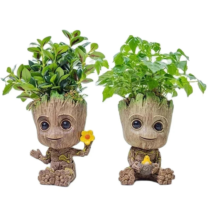 Baby Groot Miniature Figurine - Cute Desktop Decor for Office & Home (5cm)