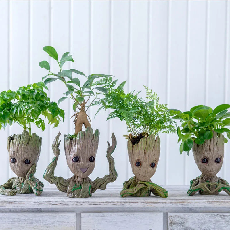 Baby Groot Miniature Figurine - Cute Desktop Decor for Office & Home (5cm)