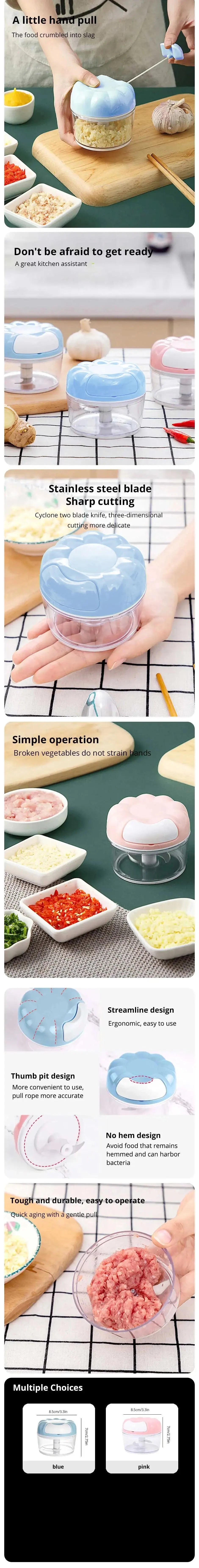 Manual Garlic Masher