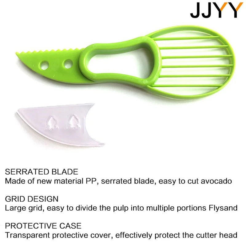 Avocado Plastic Knife Slicer