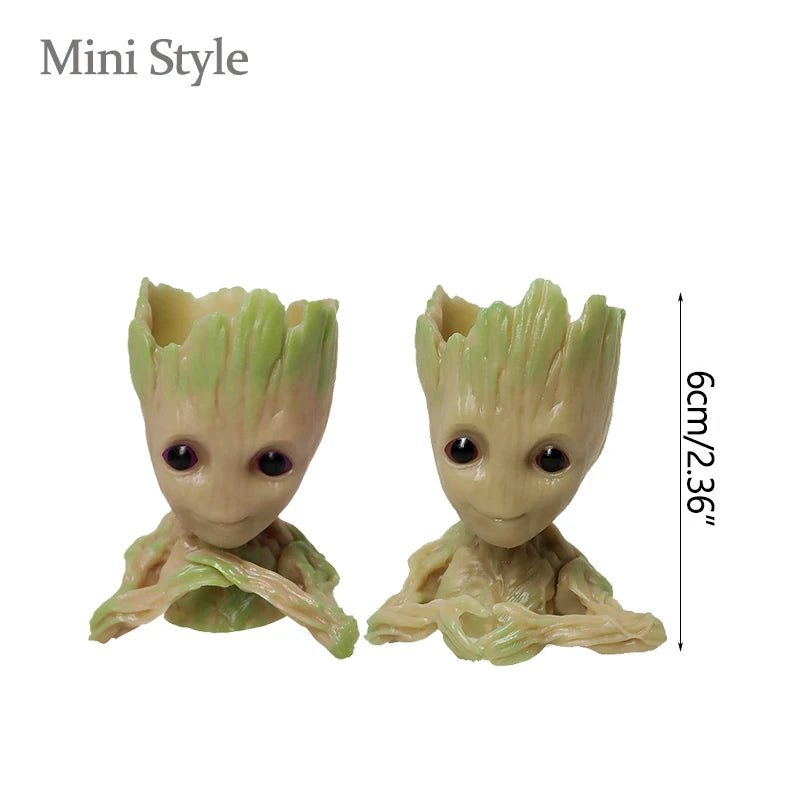Baby Groot Miniature Figurine - Cute Desktop Decor for Office & Home (5cm)